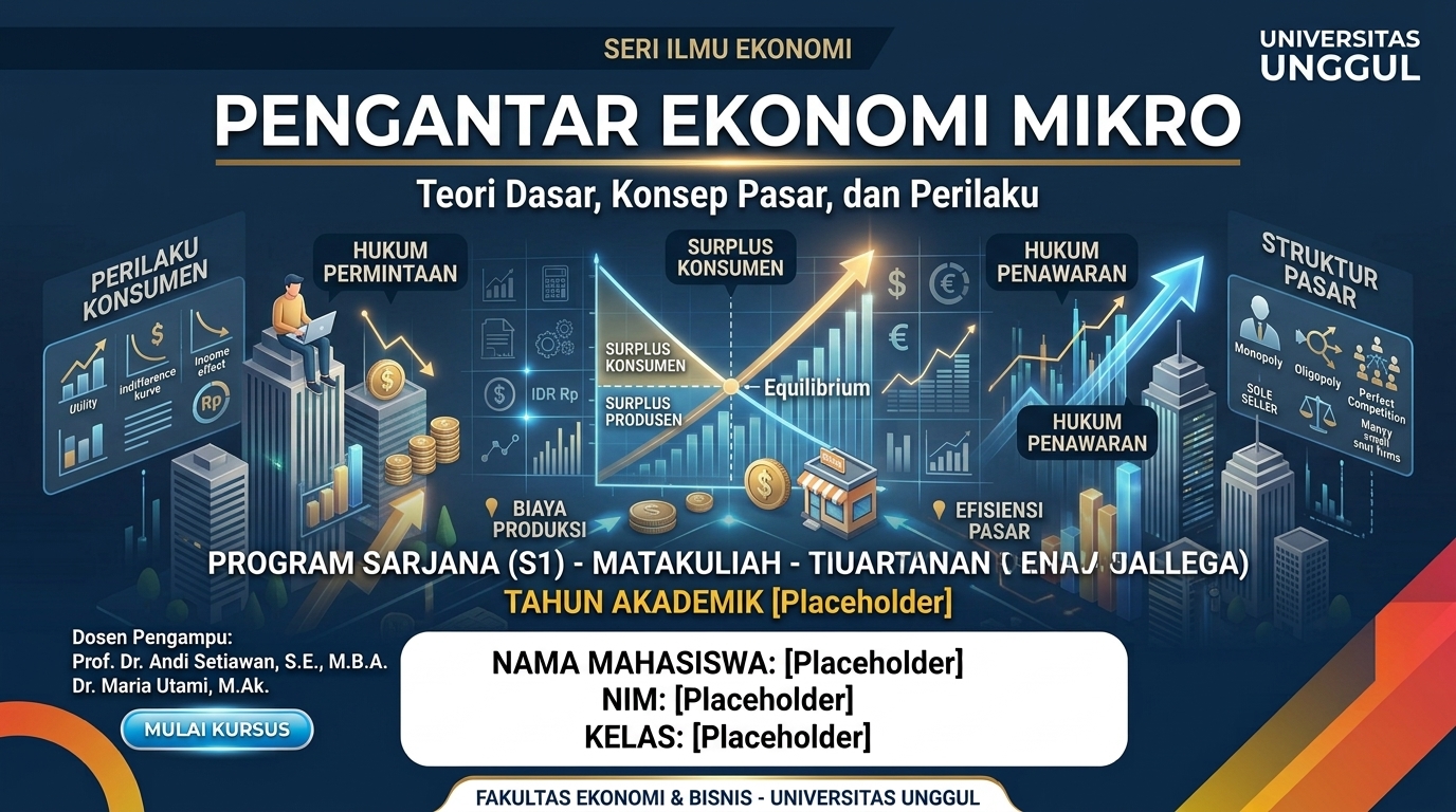 PENGANTAR EKONOMI MIKRO - MJ1A