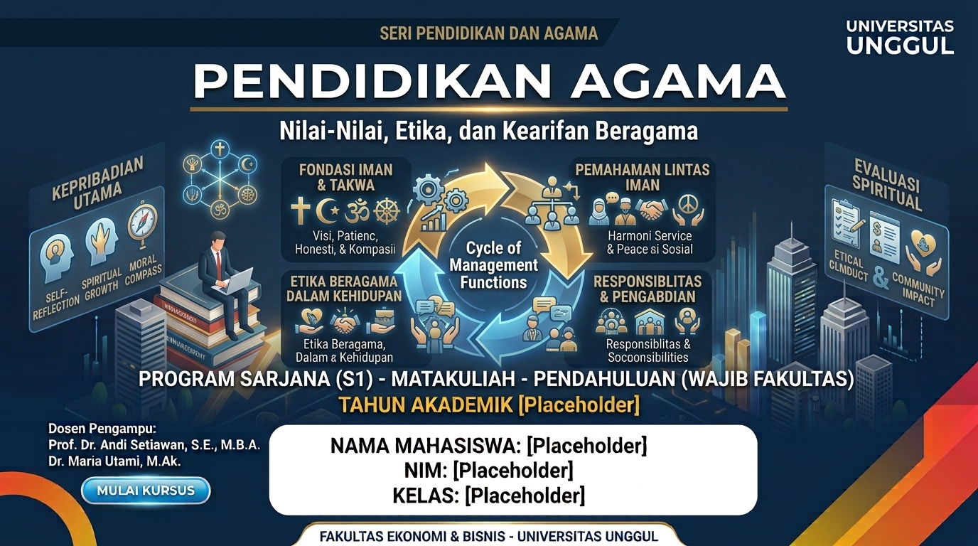 PENDIDIKAN AGAMA- MJ1A