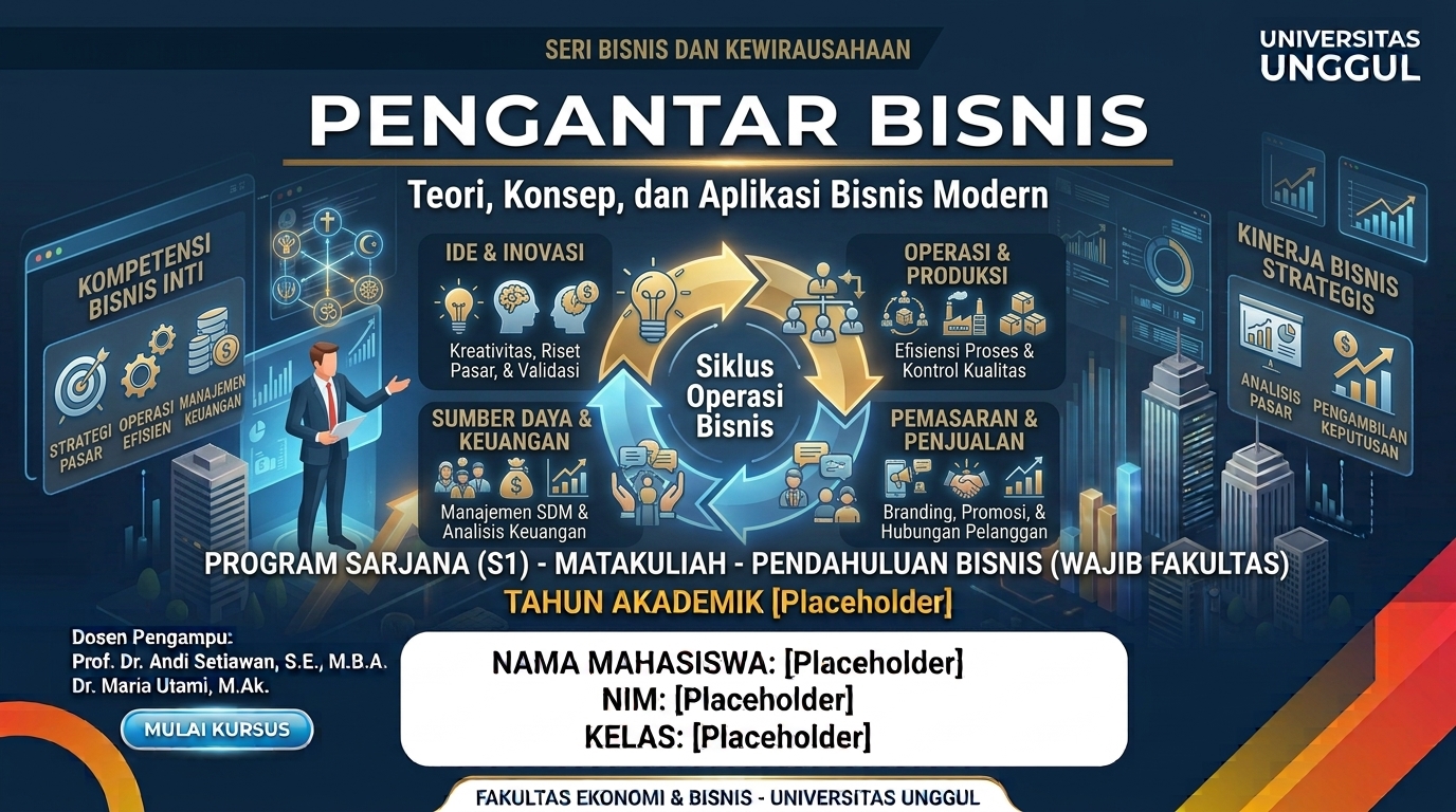 PENGANTAR BISNIS - MJ1C