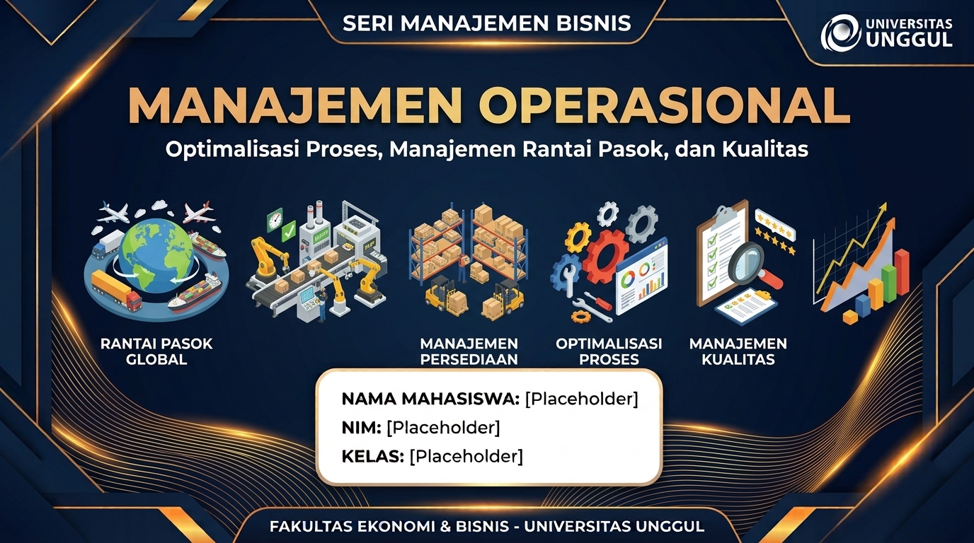 MANAJEMEN OPERASIONAL - MJ3D