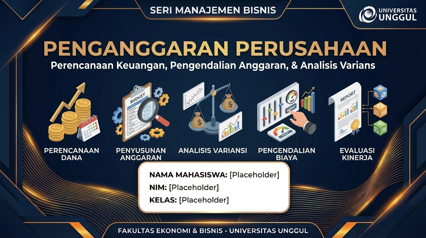 PENGANGGARAN PERUSAHAAN - MJ5A